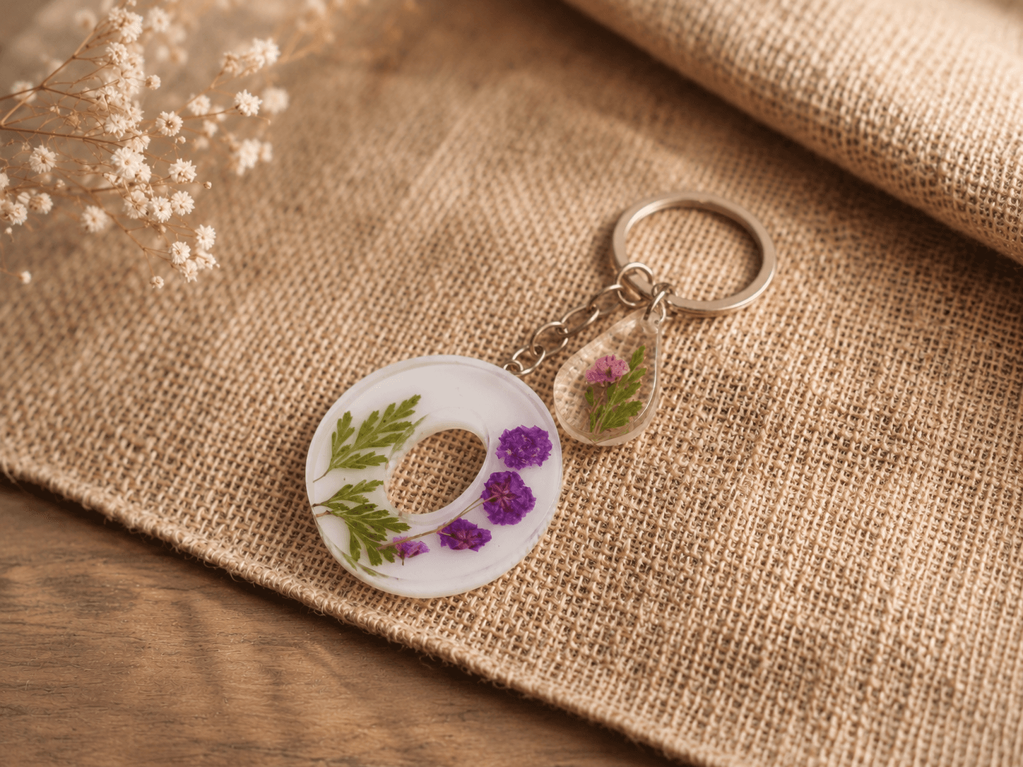 Resin Keychain
